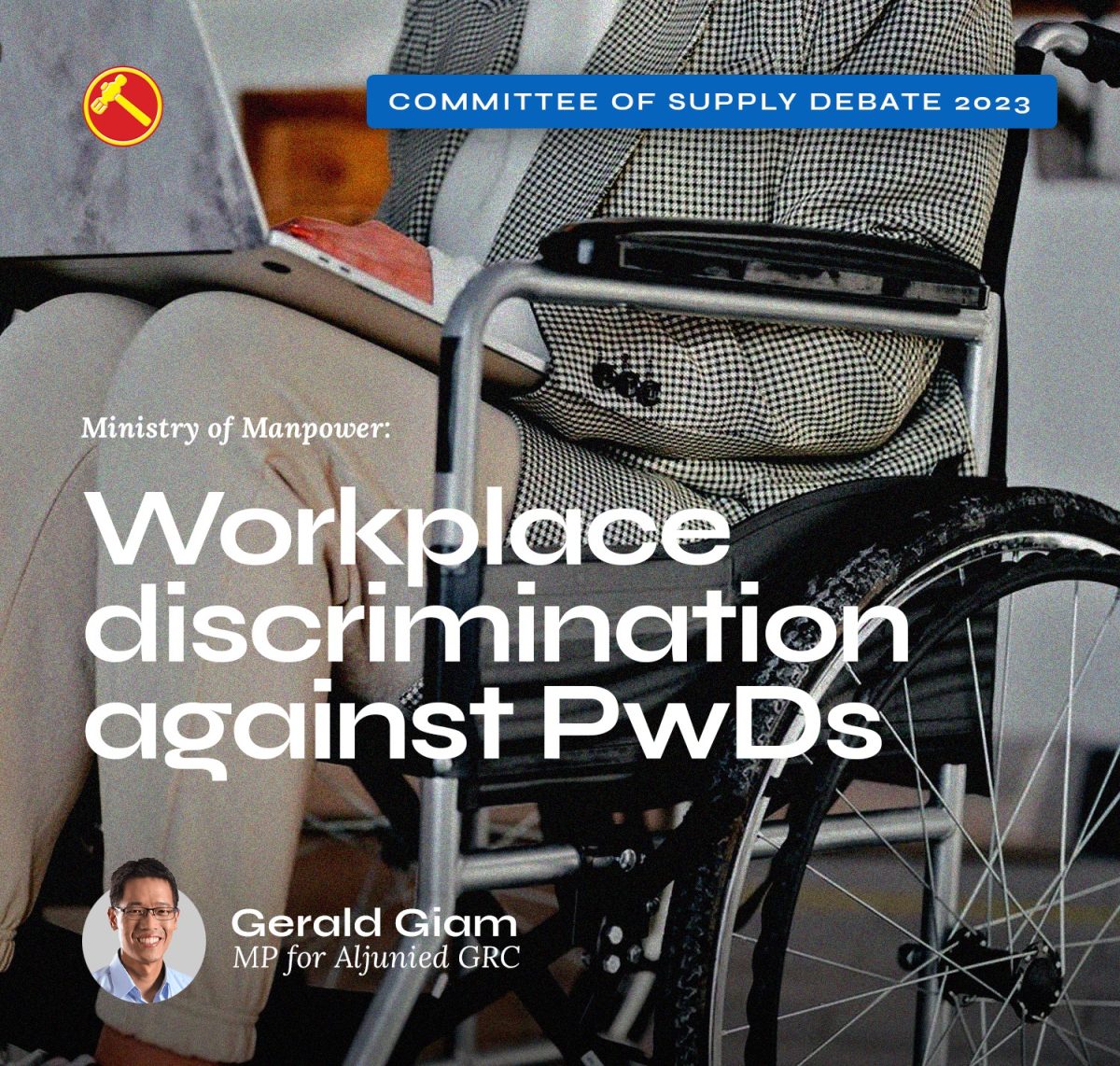 MOM: Workplace discrimination against PwDs