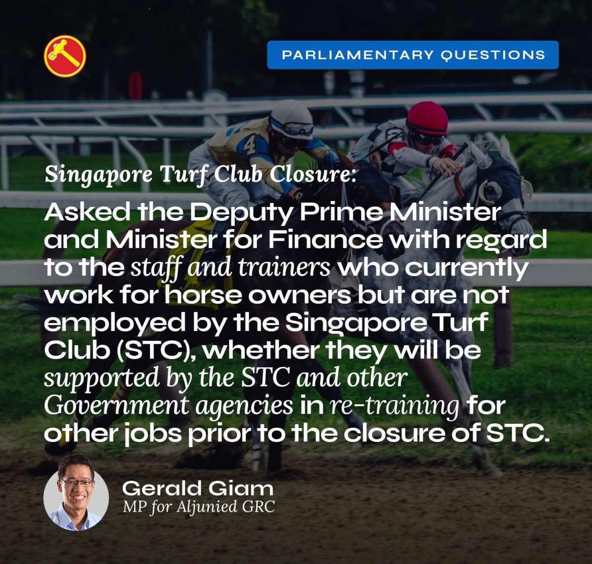 Turf Club closure and impact on stakeholders
